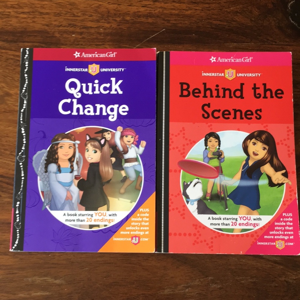 American Girl (Set of 4) Innerstar University Story Books w/ alternate endings - Picture 9 of 12